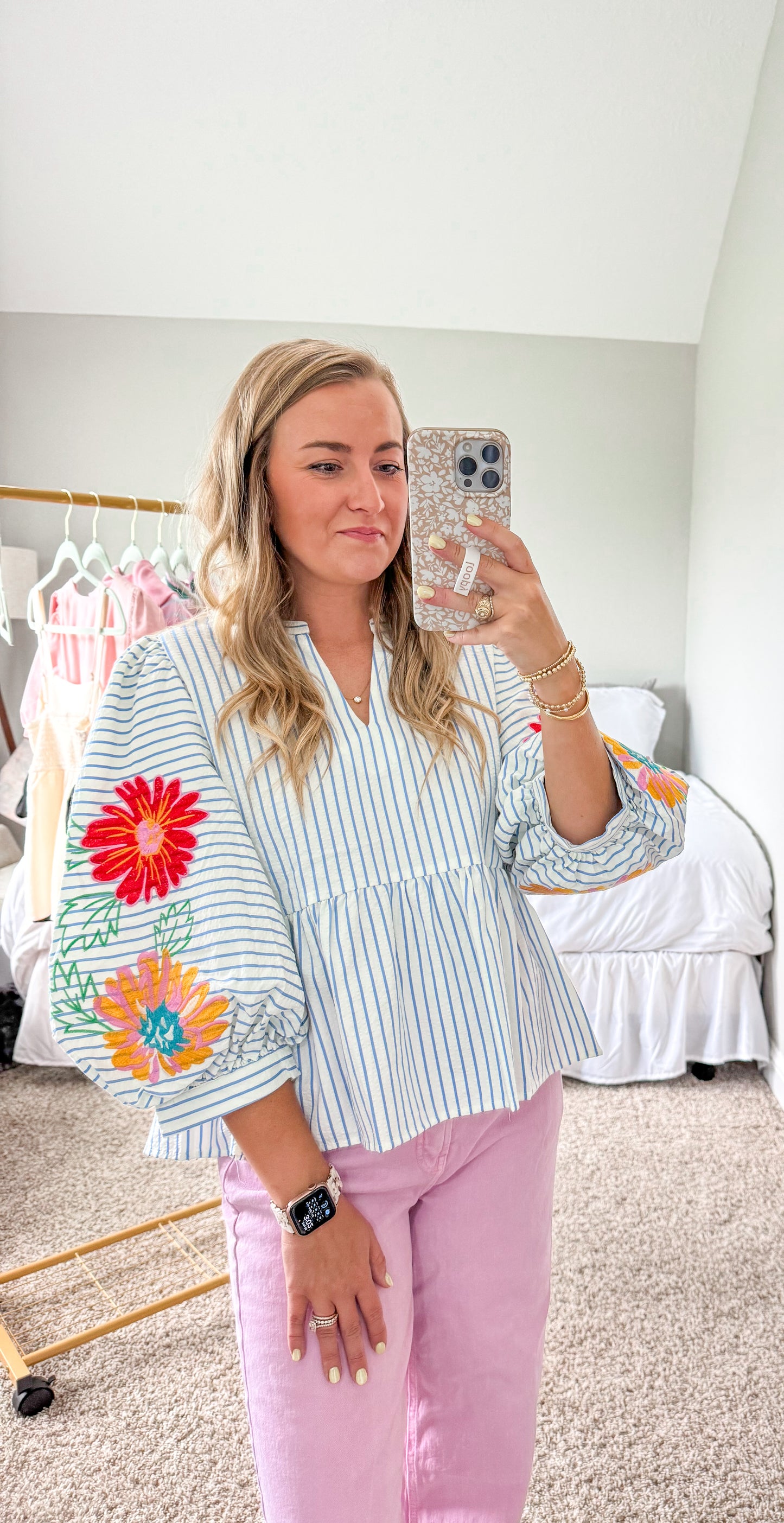 Judy Embroidered Blouse