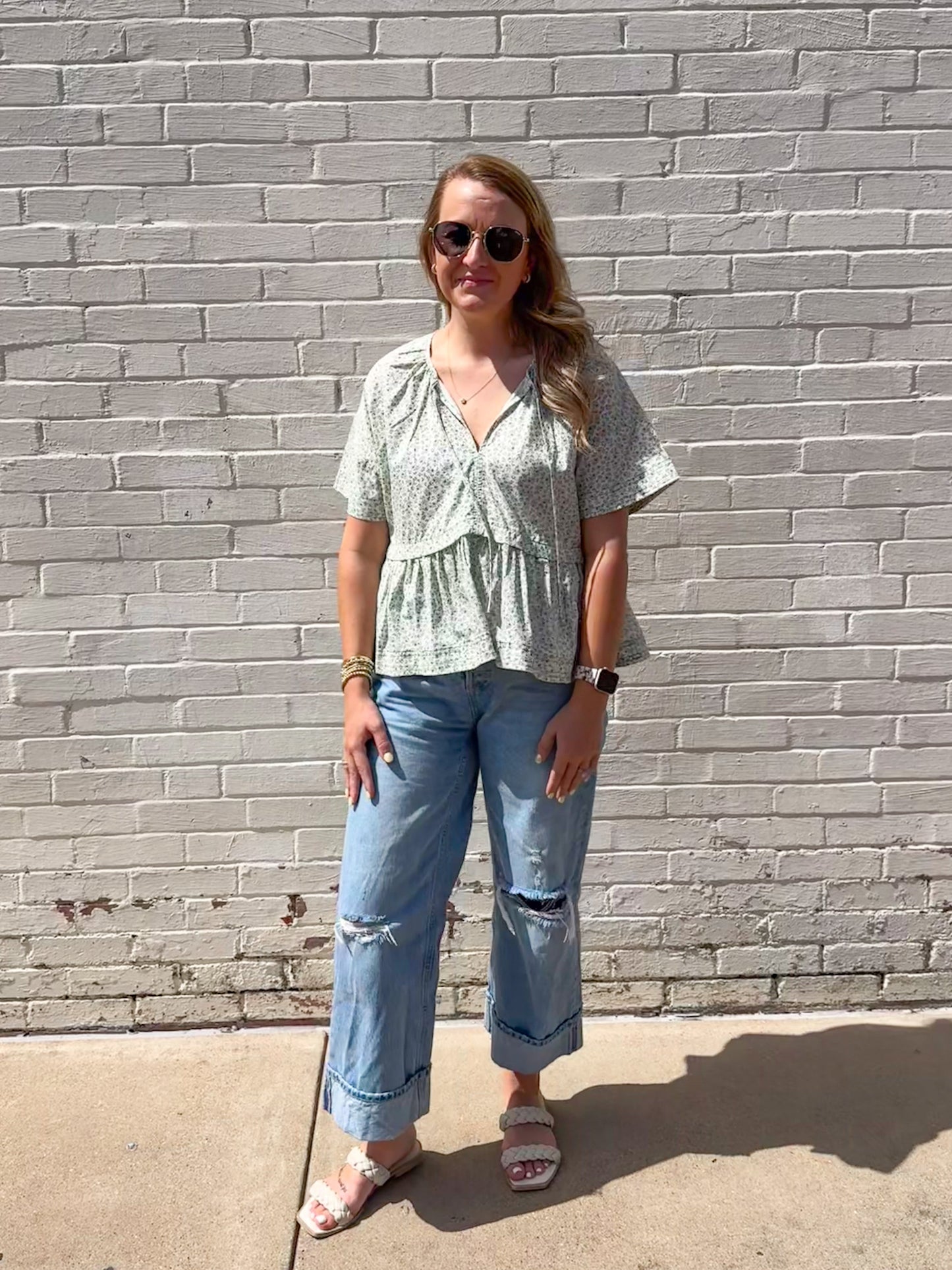 Brittany Floral Top