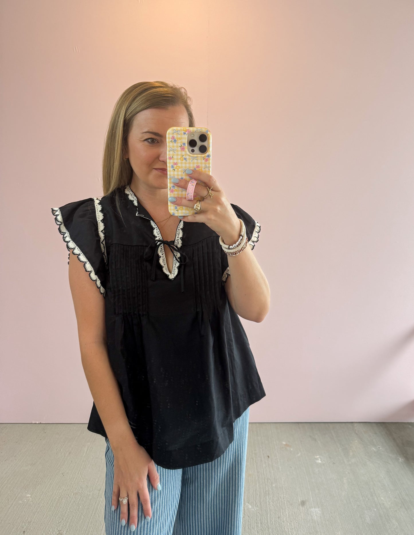 Lacey Flutter Top