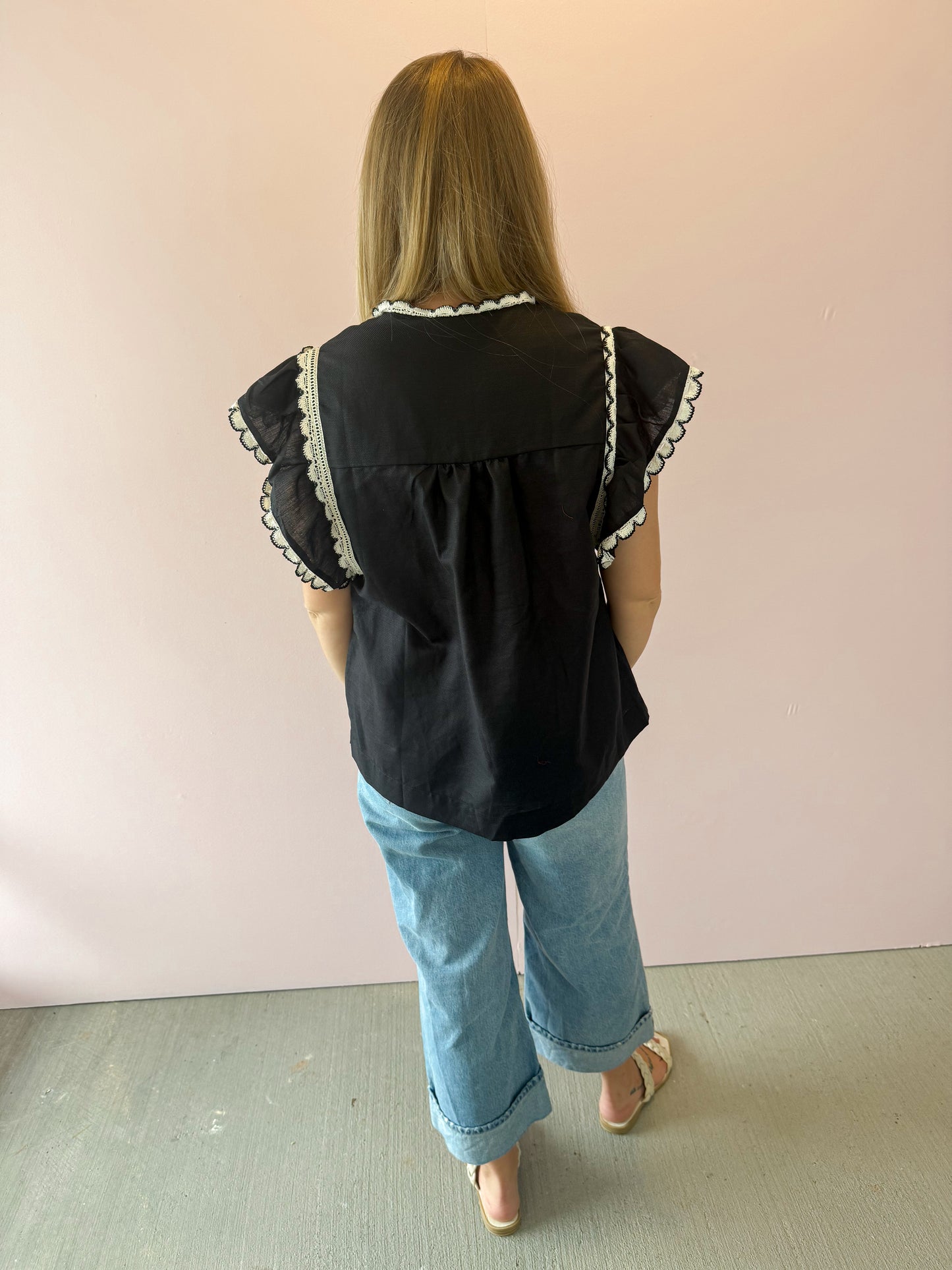 Lacey Flutter Top