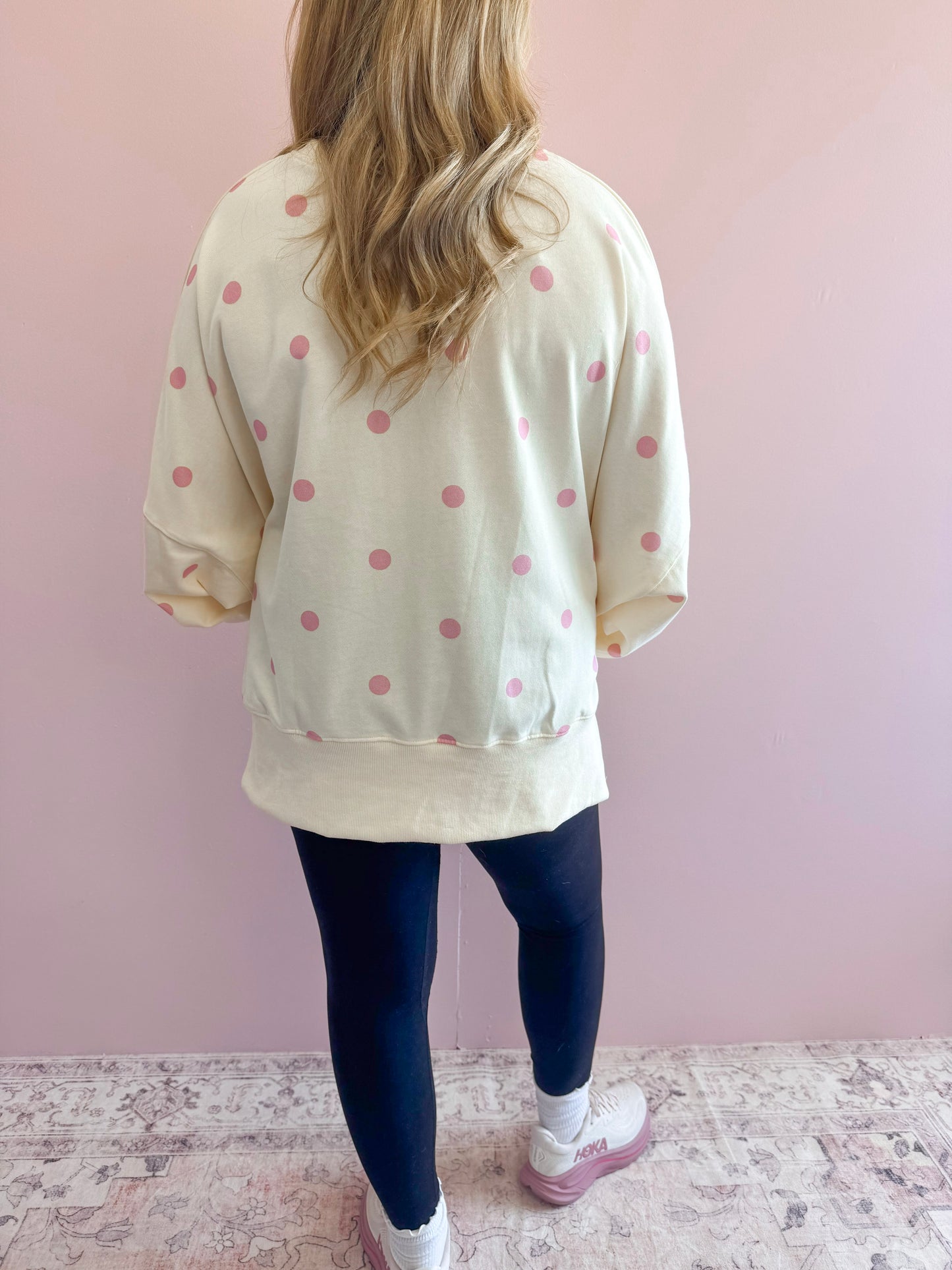 Ellie Polka Dot Sweatshirt