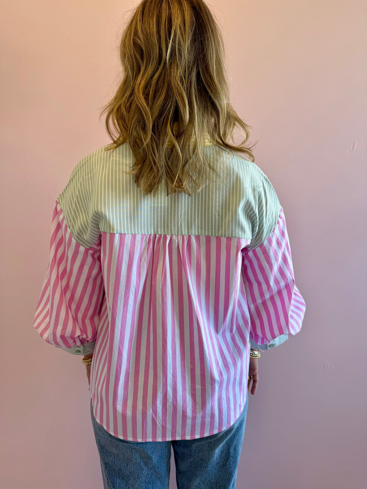 Poppy Button Up