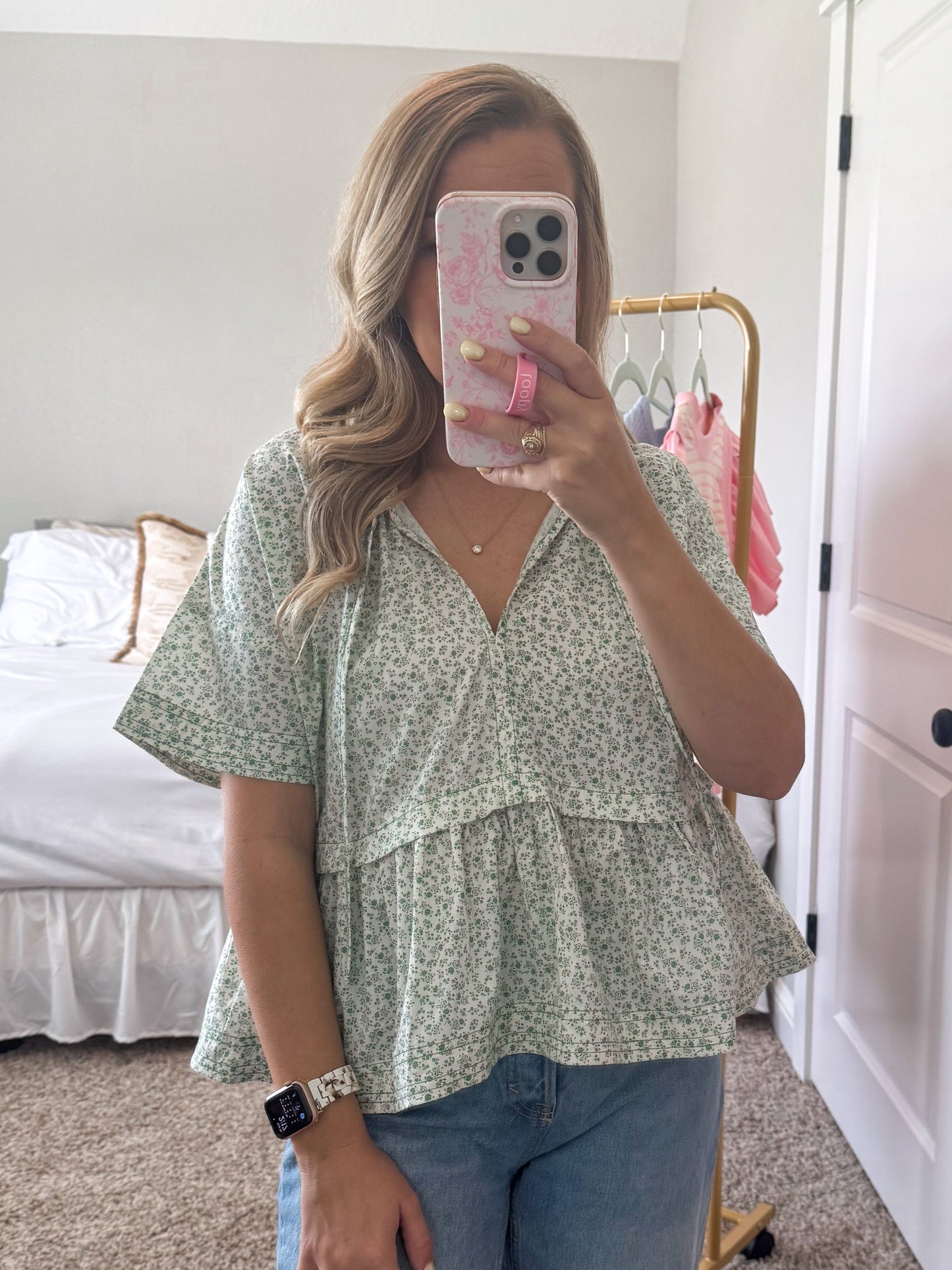 Brittany Floral Top