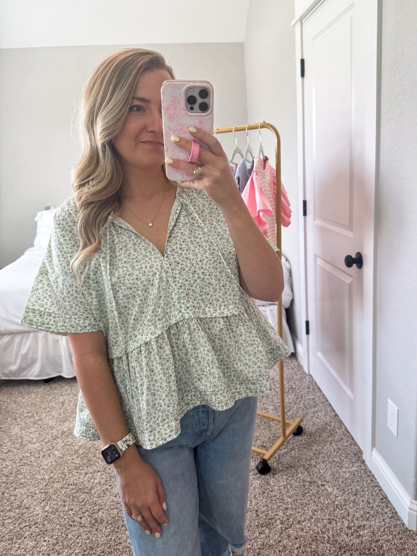 Brittany Floral Top