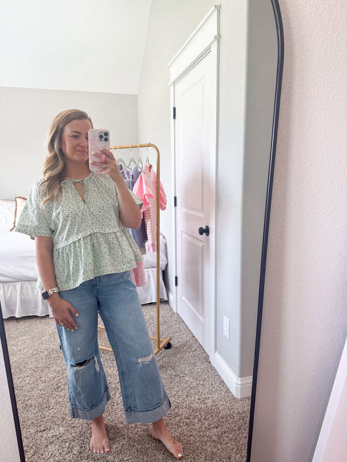 Brittany Floral Top
