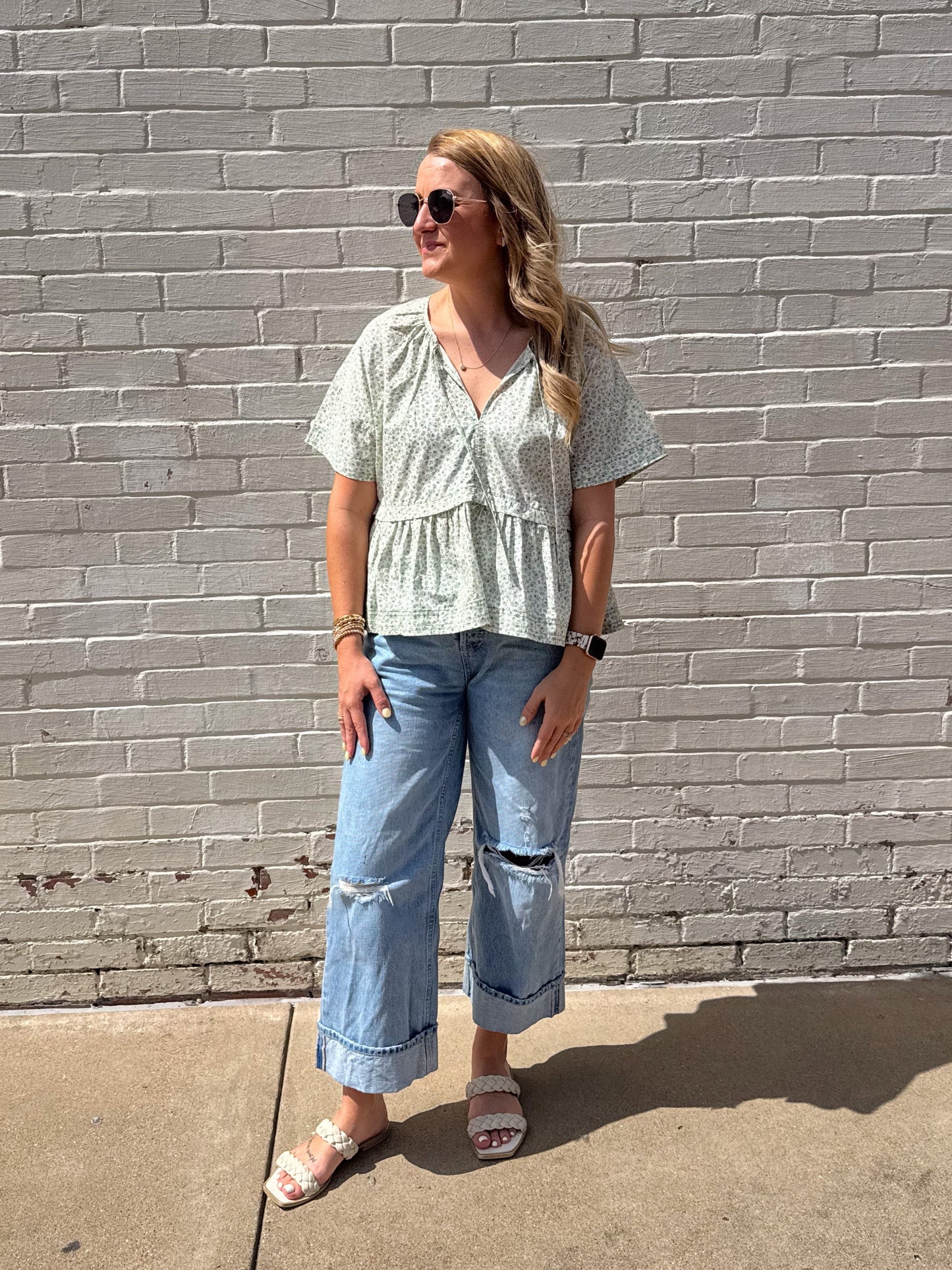 Brittany Floral Top