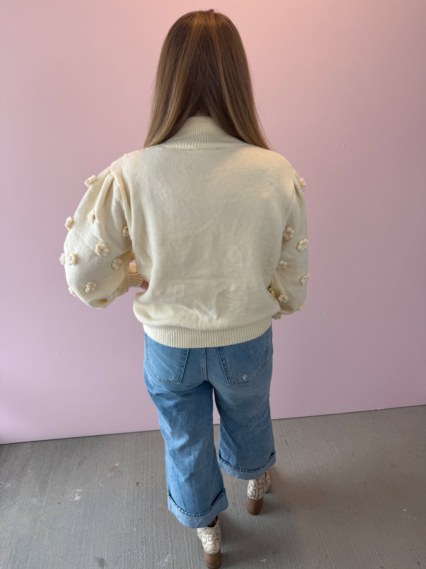 Daisy Floral Sweater